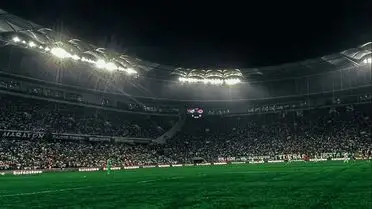 Bursaspor'un sahadaki antrenman görüntüsü