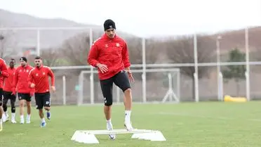 Sivasspor antrenman sahasındaki ana fotoğraf