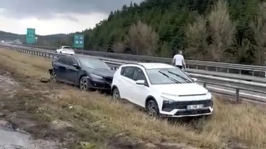 Kaza anındaki görüntü