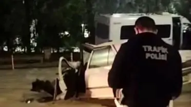 Kazada hasar gören araçlar