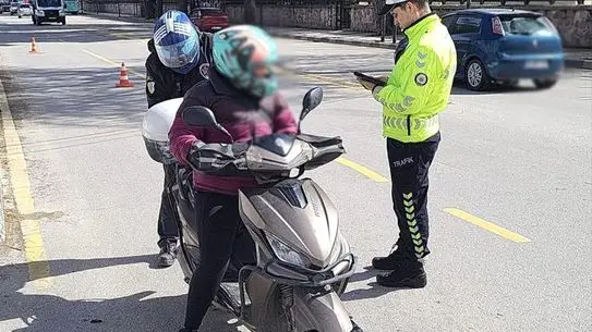 Denetim sırasında çekilen fotoğraf