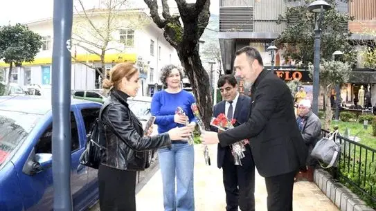 Dağıtım anından bir kare