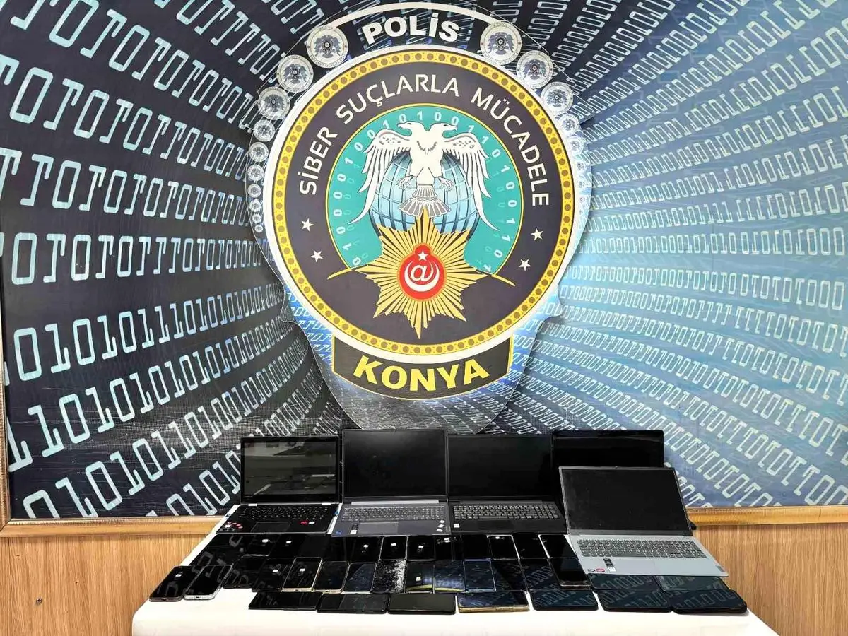 Konya’da 11 Milyon Liralık Dolandırıcılık Şebekesine 9 İl’de Büyük Operasyon