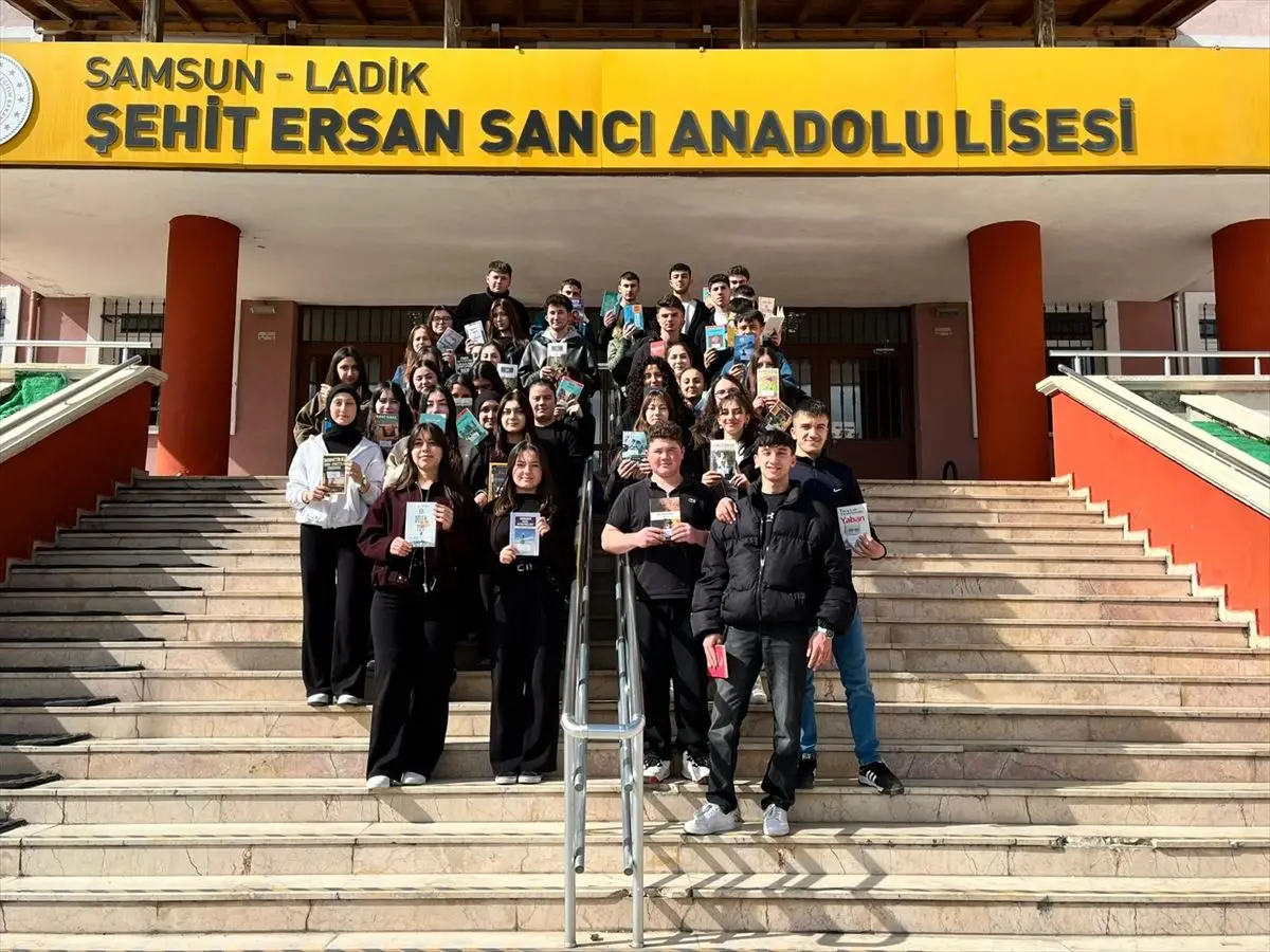 Ladik Şehit Ersan Sancı Anadolu Lisesi'nde Öğrencileri Geleceğe Taşıyan “Bir Hatıra Bırak da Git” Projesi