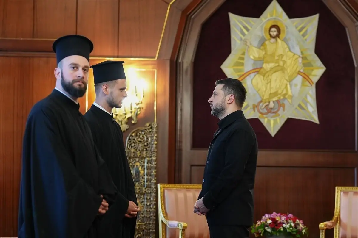 Zelenskiy, Fener Rum Patrikhanesi'nde Bartholomeos ile Görüştü: Ukrayna‑Yunanistan Diplomasi Köprüsü