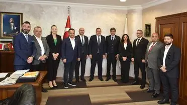 Toplantı sırasında fotoğraf