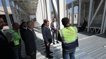 Müzede yürütülen yenileme çalışmaları