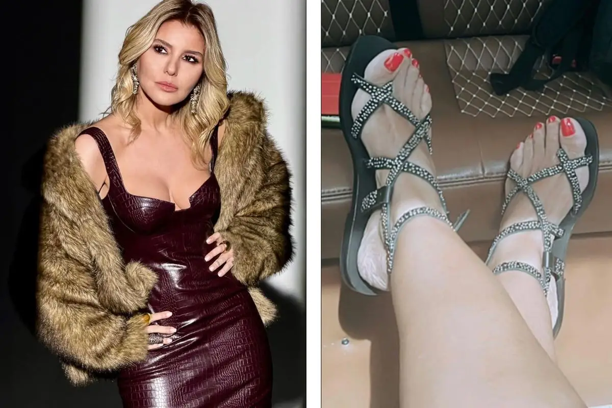 Gülben Ergen, Özel Abonelerinde Sürpriz Ayak Fotoğrafları Paylaştı