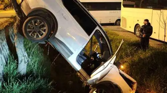 Kaza anındaki araç