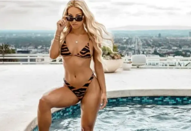 Teanna Trump'un film setinden bir kare