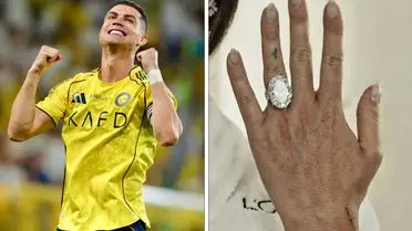 Ronaldo’nun dev pırlanta nişan yüzüğü