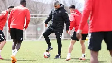 Sivasspor ve Erokspor hazırlık antrenmanı