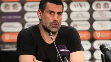 Volkan Demirel maç sonrası basın odasında