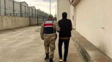 Jandarma ekipleri tutuklama anında