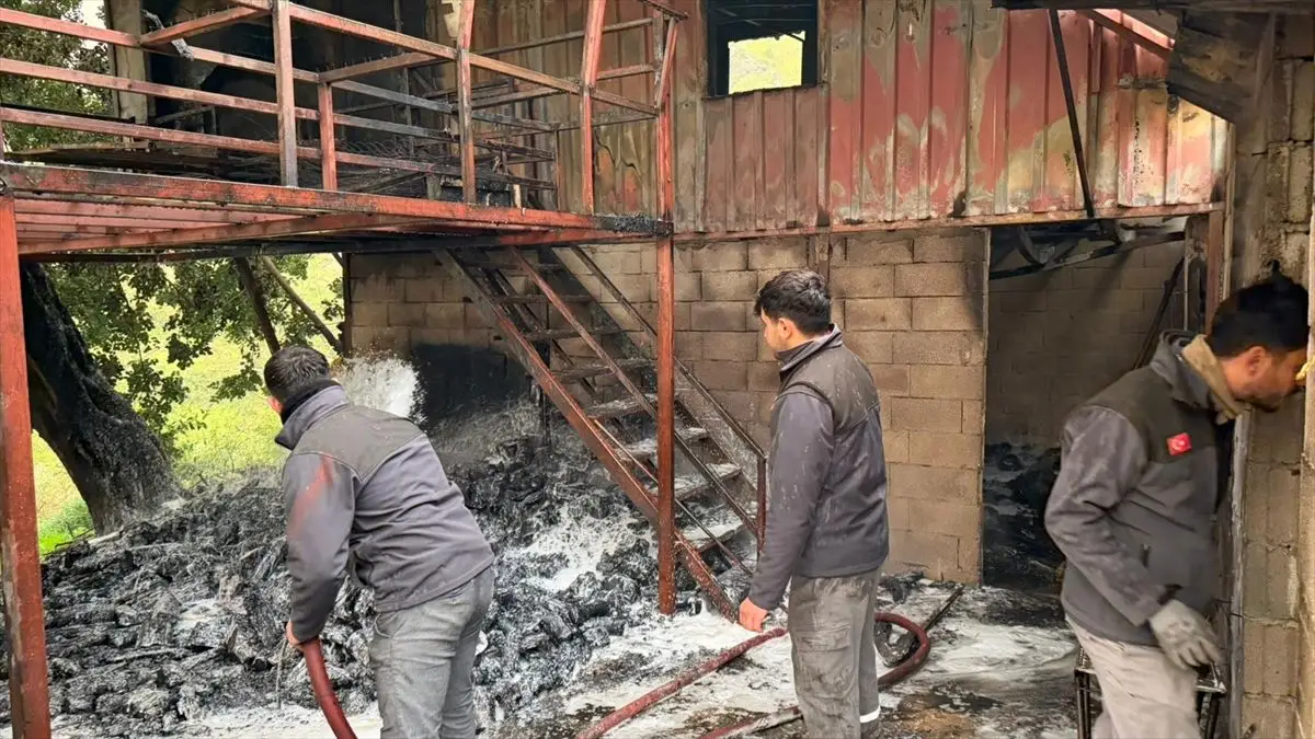 Alanya’da Müstakil Evde Çıkan Yangın Kontrol Altına Alındı