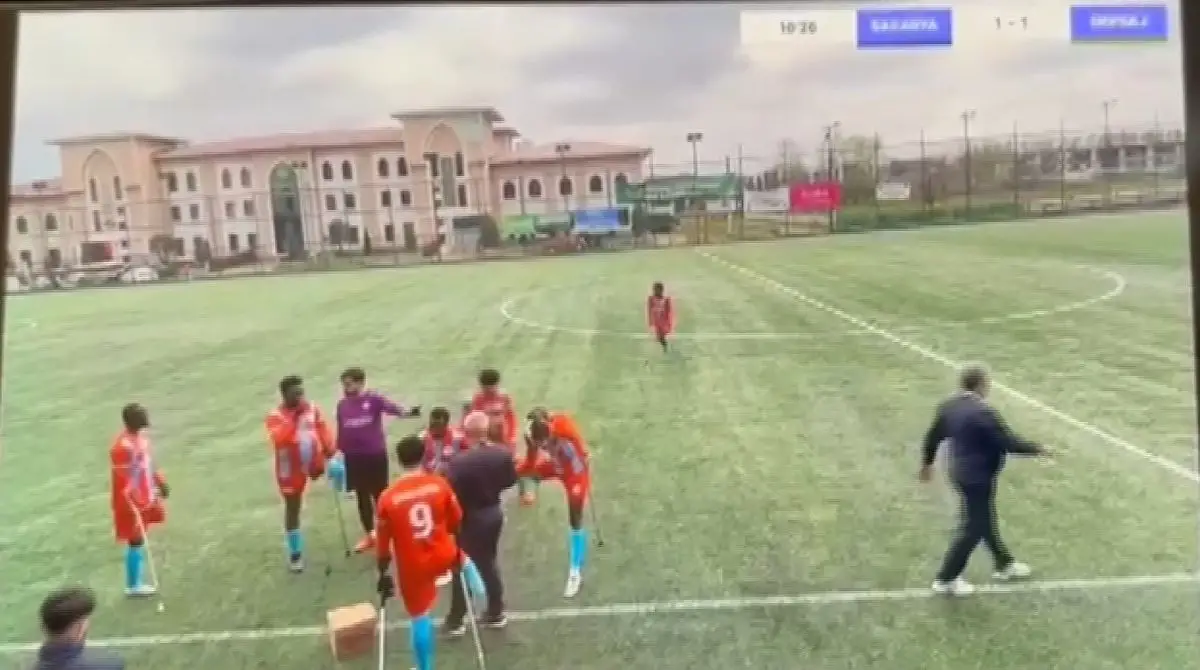 Sakarya’da Ampute Futbol Maçında Teknik Direktör Kalp Krizine Yenik Düştü