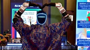 Robot gösterisinin detayları