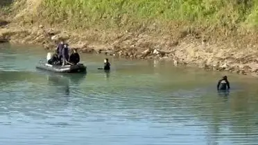 Arama ekipleri Berdan Çayı'nda