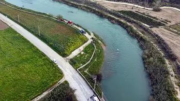 Arama ekipleri Berdan Çayı'nda çalışıyor