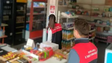 Denetim sırasında çekilen fotoğraf