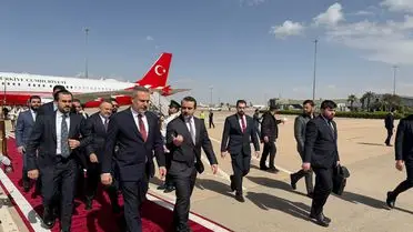 Şam’da görüşme anı