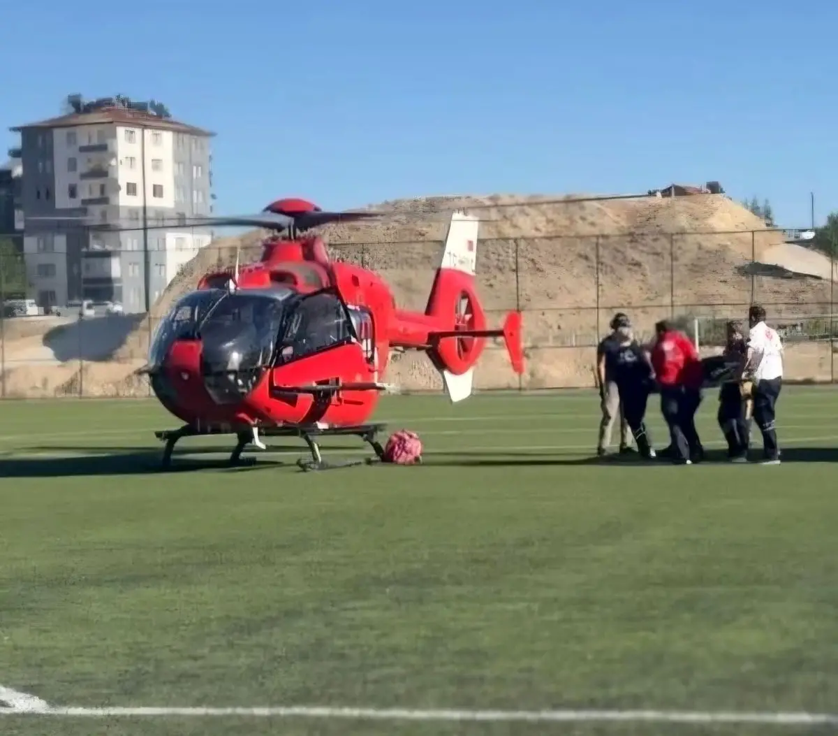 Malatya’da 78 Yaşındaki Kalp Krizi Hastasına Helikopterle Hızlı Müdahale