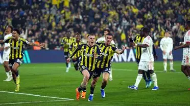 Fenerbahçe'nin galibiyet sevinci