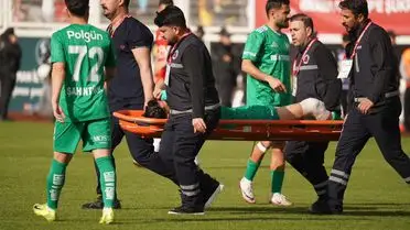 Maç sonrası Muğlaspor sahası