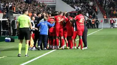 Amed Sportif'in 6-1'lik galibiyetinden bir kare