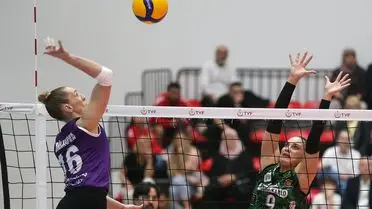 Final maçından bir anlık görüntü