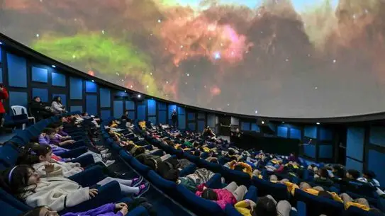 Planetaryum içi gösterim görseli