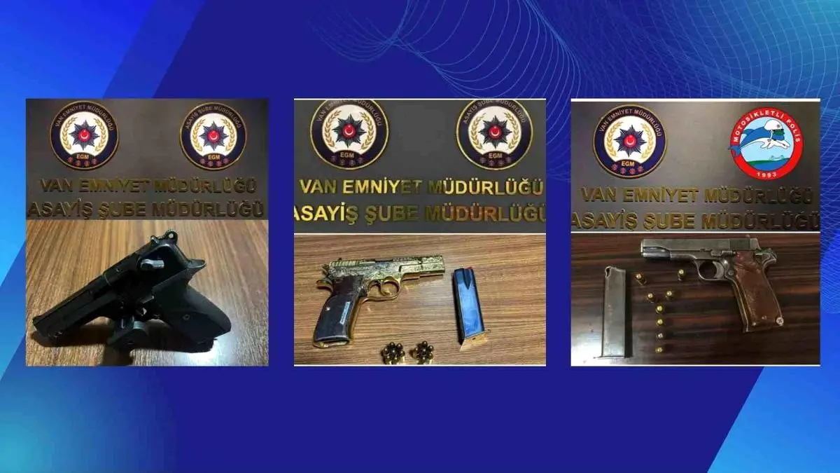 Van’da Asayiş Operasyonları Sonuçlandı: 158 Kişi Yakalandı, 61 Tutuklandı