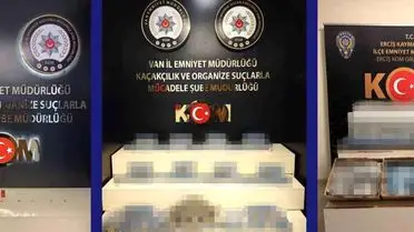 Operasyon sırasında ele geçirilen malzemeler