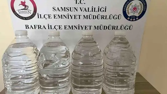 Ele geçirilen 20 litre etil alkol