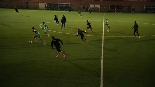 Türkgücü İdman Yurdu'nun maç anı