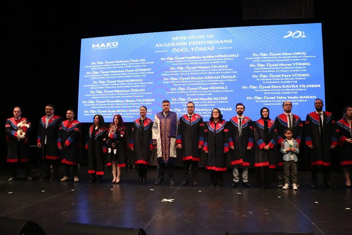 Burdur Mehmet Akif Ersoy Üniversitesi 20. Yıl Ödül Töreni Coşku Dolu Anlar