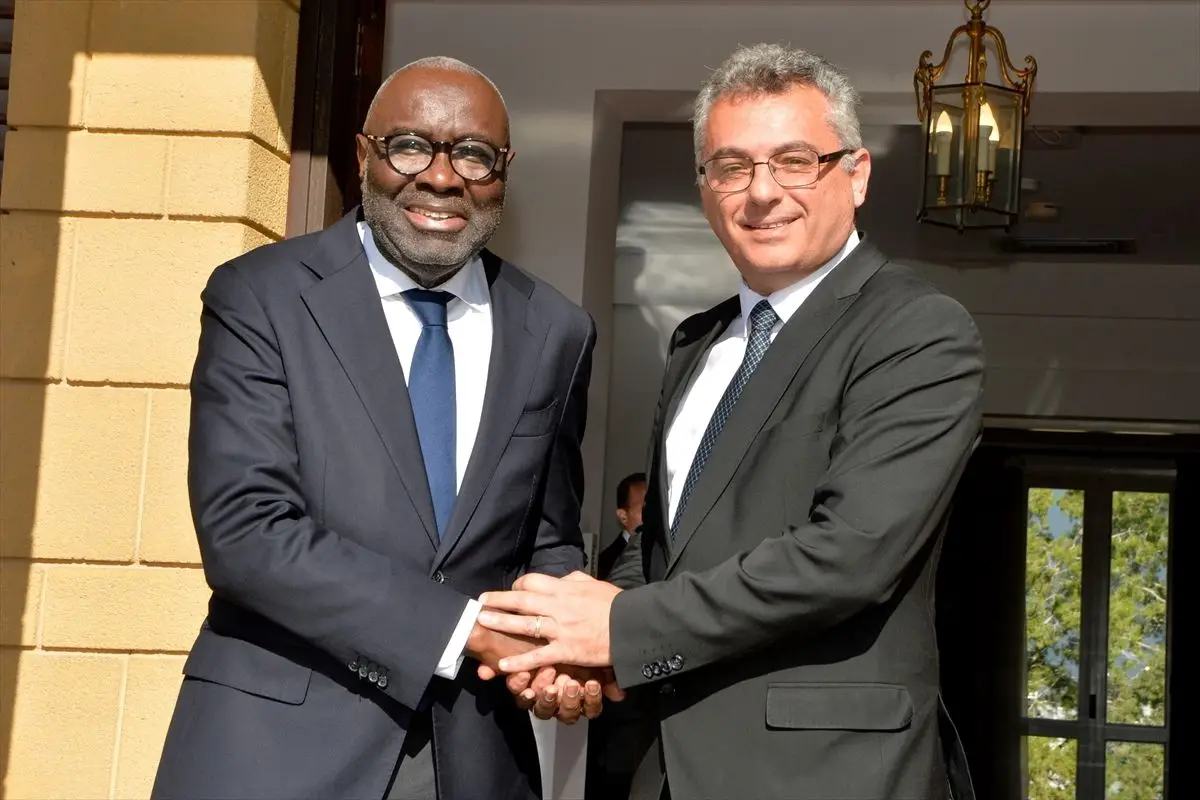 Kuzey Kıbrıs ve Güney Kıbrıs Liderleri BM Gözleminde Yapıcı Görüşme Gerçekleştirdi