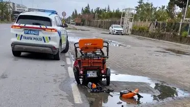Kazanın meydana geldiği Alanya caddesi
