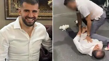 Mahkeme salonunda oturan sanıklar