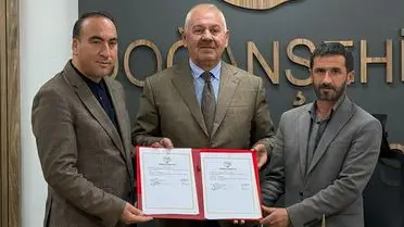 Taziye evinin inşaat sahasından bir görüntü