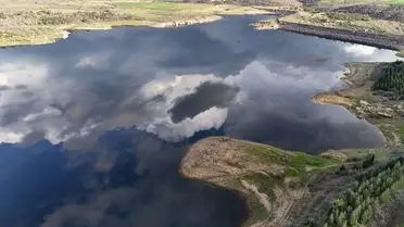 Kırklareli Barajı manzarası