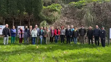 Zonguldak sahilinde turist grubu