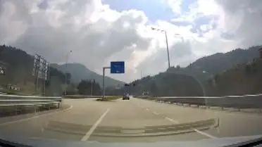 Minibüsün ters yönde ilerleyişi