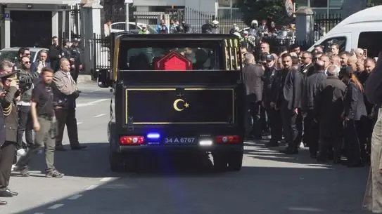 Tören sırasında çekilmiş fotoğraf