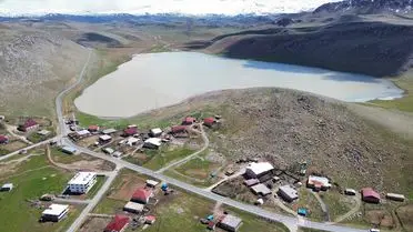 Zirin Gölü'nde yapılan restorasyon çalışmaları