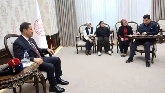 Performans anından bir kare