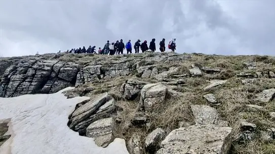 Kırşehir’de Gönül Dağı’na Sağlık Günü Tırmanışı