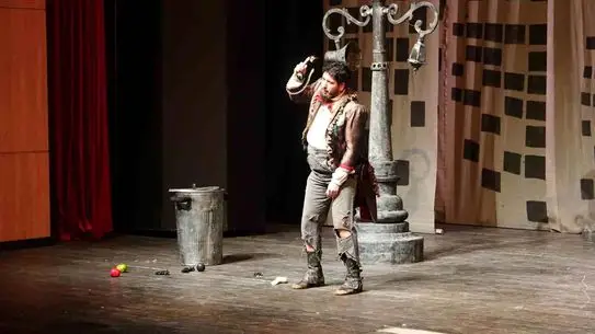 Çocuk Tiyatro Günleri sahne görüntüsü