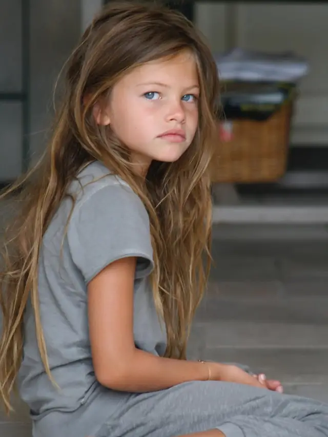 Thylane Blondeau çocukluk fotoğrafı 1