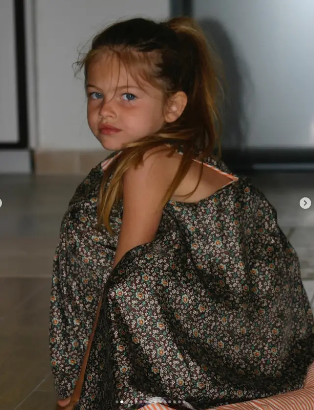 Thylane Blondeau çocukluk fotoğrafı 2